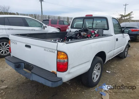 2003 Toyota Tacoma z USA, uszkodzony, nr VIN 5TENL42N83Z175145